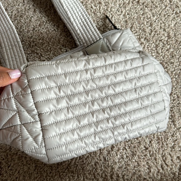 Michael Kors Winnie Quilted Nylon Tote - Pearl Grey - Picture 6 of 7